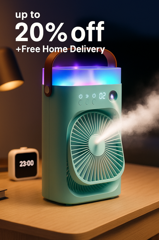 Cooling Fan With Ice