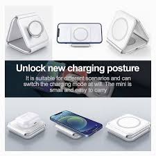 3-in-1 Wireless Charging Pad for All Your Devices!"Free Home Delivery